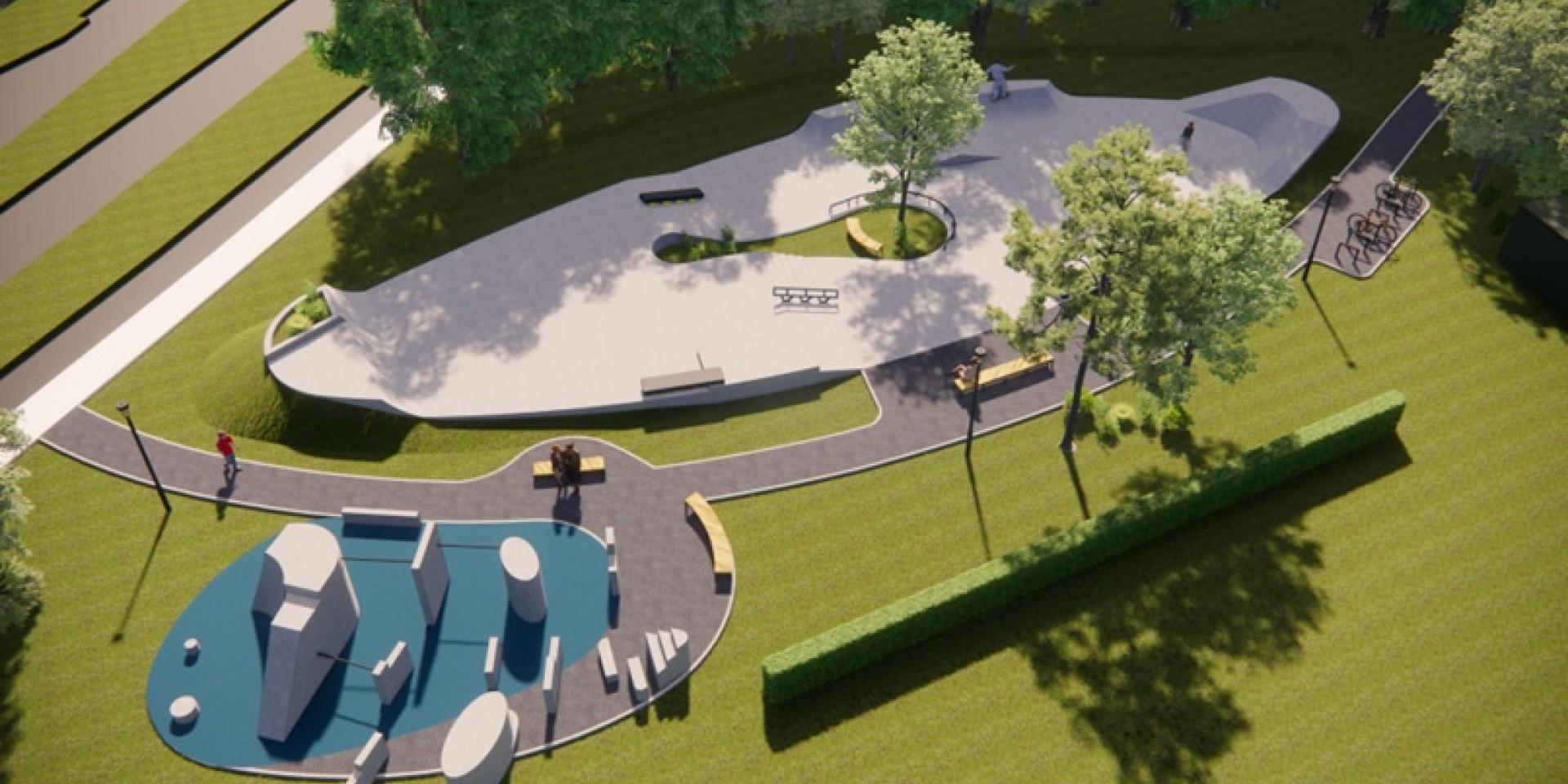 Feestelijke opening skatepark Valckenhoeflaan