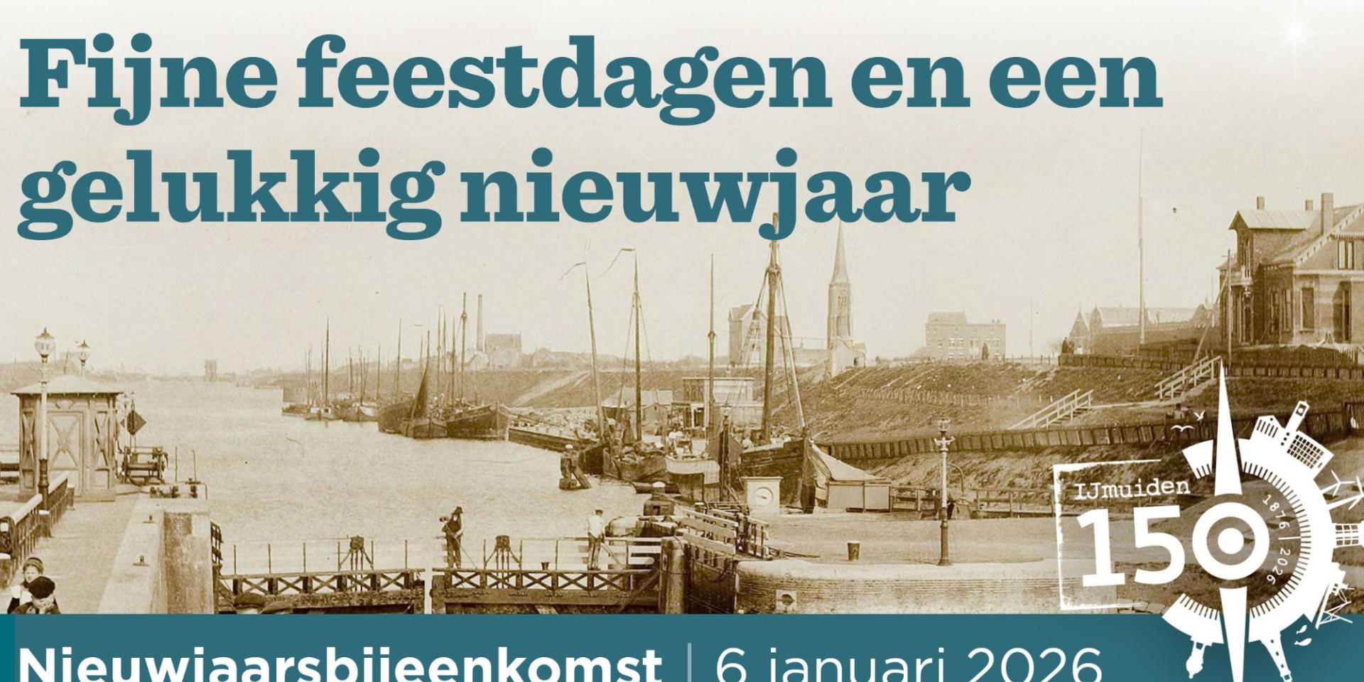 Het gemeentebestuur van Velsen wenst u fijne feestdagen en een gelukkig nieuwjaar