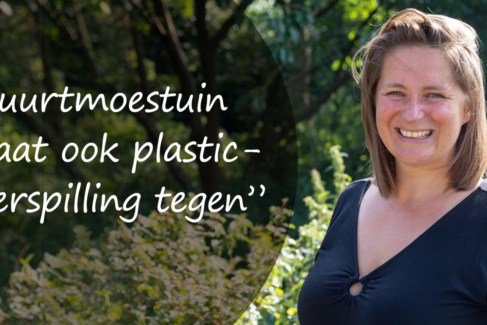 Duurzaam verhaal Jessica: 'Buurtmoestuin gaat ook plastic verspilling tegen.'